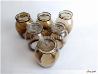 6 عدد لیوان دستساز شیشه ای 