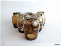 6 عدد لیوان دستساز شیشه ای 