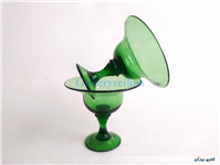 جفت جام قدیمی دست ساز سبز