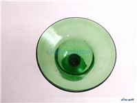 جام قدیمی دست ساز سبز