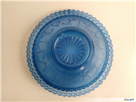 کاسه و بشقاب تیله ای آبی 