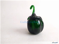 فلفل دلمه شیشه ای دست ساز قدیمی شفاف