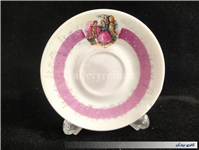 دیوارکوب یا زیر فنجانی لیلی و مجنون قدیمی 