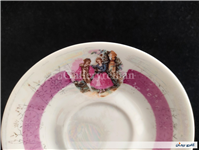 دیوارکوب یا زیر فنجانی لیلی و مجنون قدیمی 