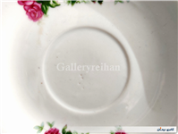 دیوارکوب یا زیرفنجانی گل سرخی قدیمی