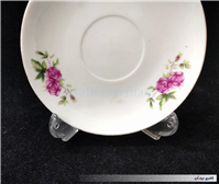 دیوارکوب یا زیر فنجانی گل سرخی قدیمی