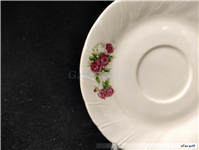 دیوارکوب یا زیر فنجانی گل سرخی قدیمی