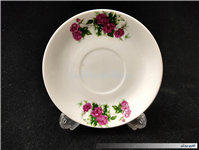 دیوارکوب یا زیر فنجانی گل سرخی قدیمی 