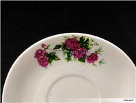 دیوارکوب یا زیر فنجانی گل سرخی قدیمی 