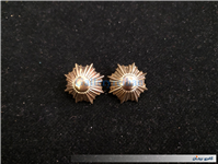 2عدد درجه یا قپه نظامی همراه با چفت 