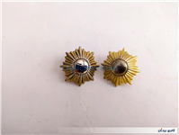 2عدد درجه یا قپه نظامی همراه با چفت 