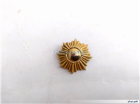 درجه یا قپه نظامی کمیاب همراه با چفت فلزی