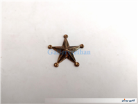 درجه نظامی قدیمی کلکسیونی طرح ستاره