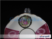 دیوارکوب یا زیرفنجانی لیلی و مجنون قدیمی 