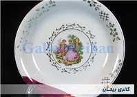 دیوارکوب یا زیر فنجانی لیلی و مجنون قدیمی