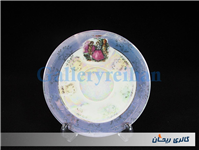 دیوارکوب یا زیرفنجانی لیلی و مجنون قدیمی