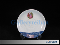 دیوارکوب یا زیر فنجانی لیلی و مجنون قدیمی 