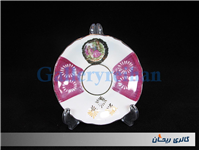 دیوارکوب یا زیر فنجانی لیلی و مجنون قدیمی