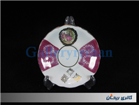 دیوارکوب یا زیر فنجانی لیلی و مجنون قدیمی