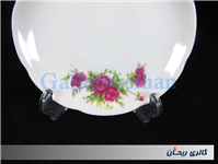 دیوارکوب یا زیر فنجانی گل سرخی قدیمی