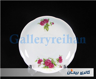 دیوارکوب یا زیر فنجانی گل سرخی قدیمی