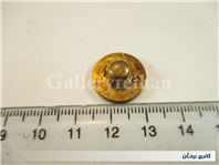 وزنه برنجی قدیمی 5 گرمی شیر و خورشید 1314