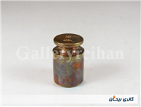 وزنه برنجی قدیمی 50 گرمی مهر الله 