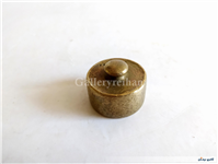 وزنه برنجی قدیمی 200 گرمی شیر و خورشید1314 