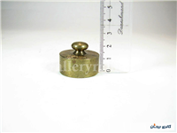 وزنه قدیمی شیر و خورشید برنجی 100 گرمی1314 