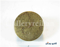 وزنه قدیمی شیر و خورشید برنجی 100 گرمی1314 