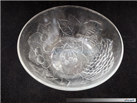 میوه خوری یا کاسه شیشه ای طرح برجسته 