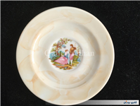 دیوارکوب یا زیرفنجانی لیلی و مجنون قدیمی 