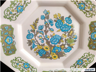 دیوارکوب ملامین قدیمی طرح گل 8 ضلعی 