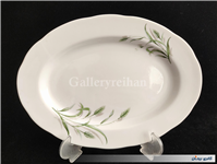 دیس چینی قدیمی طرح شاخه گندم 