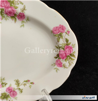 دیس قدیمی چینی طرح گل سرخی زیبا 