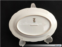 دیس قدیمی چینی طرح گل سرخی زیبا 