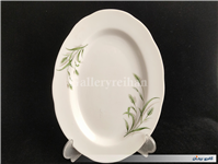 دیس چینی قدیمی طرح گل گندمی 