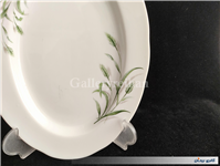 دیس چینی قدیمی طرح گل گندمی 