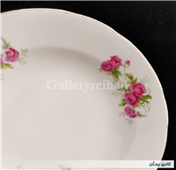 دیوارکوب چینی قدیمی گل سرخی