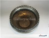 تاس مسی قدیمی قاجاری دستساز کنگره دار 
