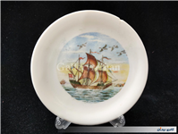 دیوارکوب ملامین قدیمی طرح کشتی