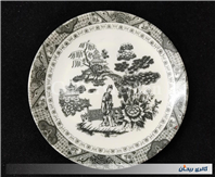 دیوارکوب ملامین قدیمی طرح زن ژاپنی 