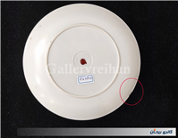 دیوارکوب ملامین قدیمی طرح زن ژاپنی 