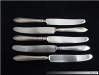 5چاقوی قدیمی نوربلین Extra prima روکش نقره 