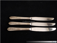 3عدد چاقوی قدیمی دسته نوربلین روکش نقره 