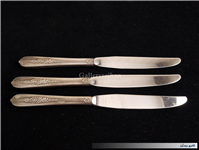 3عدد چاقوی قدیمی دسته نوربلین روکش نقره 