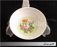 کاسه ملامین قدیمی طرح گل 