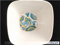 کاسه ملامین قدیمی طرح گل 