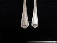 قاشق وچنگال قدیمی نوربلین انگلیس روکش نقره 