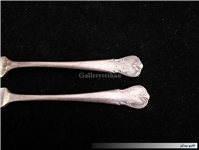 چاقو کره خوری و چنگال نوربلین روکش نقره 